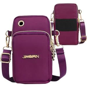 Women's mini crossbody bag, with 3 separate pockets