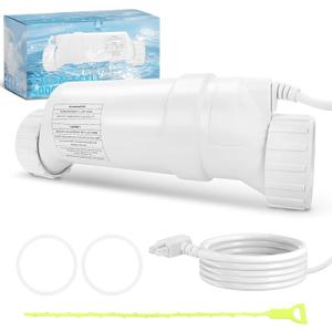 T-15 Salt Cell Replacement Compatible with Hayward AquaRite, AquaTrol, Pro Logic, Fit for W3T-CELL-15 BLT15H, Up to 40K Gallon Turbo Chlorine Generator