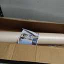 VEELIKE Cream Beige Wood Contact Paper Peel and Stick Waterproof Wood Grain Contact Paper for Countertops Desk Cabinets 24''x118'' White Wood Wallpaper Self Adhesive Vinyl Kitchen Counter Top Covers