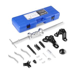 Orion Motor Tech 9-Way Slide Hammer Puller Set, Front Wheel Hub Bearing Remover & Rear Wheel Axle Hub Dent Shaft Puller Tool Kit