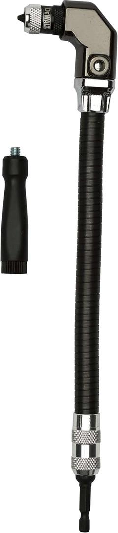DEWALT Right Angle Attachment, Flex Shaft, Drill Attachment, 12-Inch (DWARAFS)