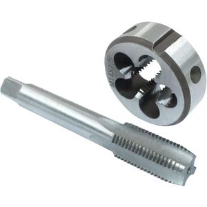 M14 x 1.5 Metric Tap and Die Set, HSS Machine Thread Tap Die Set, M14 x 1.5mm Right Hand Thread Tapping Tool