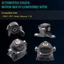 Set of 4, Engine Motor Set Compatible with 2011-2016 Odyssey 3.5L Automatic Transmission Mount Right Motor Front Engine Mount A4587 A65057 A4575EL A65017EL A65094 9737 9662