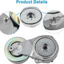 Belt Tensioner Assembly with Pulley Compatible with Tiida 2007-2016, Nissan NV200 2013-2019, Cube 2009-2014, Sentra 2007-2012 Replacement for 11955JD20A, 11955ET00A