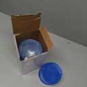 6 Pack-24 oz Freezer Storage Containers, Plastic Food Storage Containers with Twist Top Lids, BPA Free and Reusable Soup Containers with Lids, Leakproof/Microwave/Dishwasher Safe