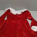 Koatobbor Girls Mrs. Santa Costume Red Dress Christmas Holiday Dress Up Outfits  9-10Years XL