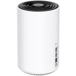 TP-Link Deco XE70 Pro AXE4900 Tri-Band WiFi 6E Mesh WiFi Router - 1 x 2.5bps WAN/LAN Port, 2 x 1 Gbps LAN Ports, 4.9 Gbps Wi-Fi 2,900 Sq. Ft Coverage, Connect up to 200 Devices, 1-Pack