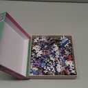 Galison Potted Teacups – 500 Piece Foil Jigsaw Puzzle Featuring Beautiful Artwork of Potted Teacups with Floral Background