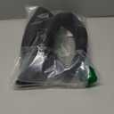 KAFEEK 15 inch Steering Wheel Cover, Cooling Ice Silk Mesh with Microfiber Leather, Ultra Breathable, Anti Slip Car Grip, Heat Resistant Summer Cool, Universal Fit, Black (Standard Size[14.5"-15"])