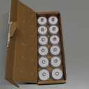 SHYMERY Submersible LED Lights,120 Hours Waterproof Tea Lights,White Underwater Submersible Tea Lights Battery Pond & Fishing Celebration Flameless LED Tea Light 12 Pack (Built-in 24 Batteries)