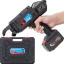 NEWTRY Rebar Tie Automatic Rebar Tier Gun 4400 MAh Steel Tying Machine 8-34mm Bar Tie Tool 0.31-1.33 Tightness Adjustable Rechargeable 12.8V