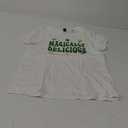Magically Delicious Lucky Charms Groovy St Patricks Day Kids T-Shirt (Small, White)