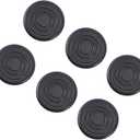 6 Pcs Plastic Guitar Knob Hat Effecter Switch Protective Caps Guitar Effector Footswitch Toppers Guitar Replacement Parts (Color : 02)