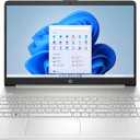 HP Pavilion 15.6" FHD Anti-Glare Laptop, 16GB RAM, 512GB SSD Storage, Intel Core i3-1215U Processor up to 4.4GHz, Type-C, HDMI, Windows 11 Home, Silver (16G RAM | 512G SSD)