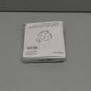 6 Ft Surge Protector Power Strip - 8 Widely Outlets with 4 USB Ports, 3 Side Outlet Extender with 6 Feet Extension Cord, Flat Plug, Wall Mount, Desk USB Charging Station, ETL,White