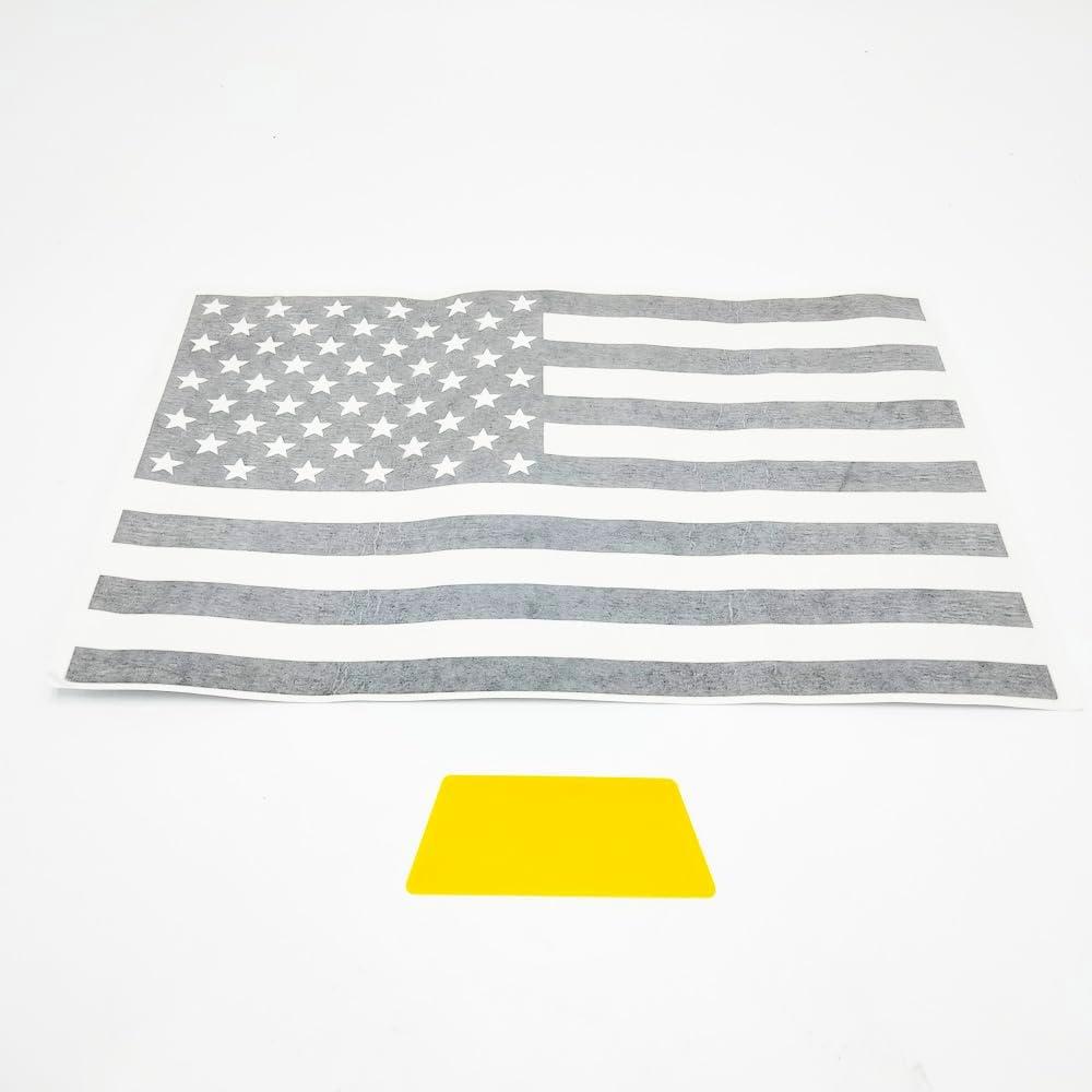 USA American Flag Window Sticker Decal for Silverado GMC Sierra 2019-2022