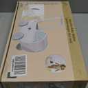 Wooden Baby Push Walker for 1 Year Old and up, Toddler Shopping Cart Push Toys for Boys Girls (White)