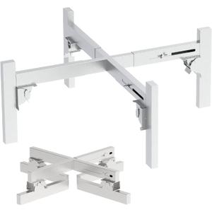 Firepit Stand, Adjustable Fire Pit Stand for Solo Stove Ranger Bonfire Yukon Accessories Foldable Firepit from 15 to 27 inch Stainless Steel Outdoor Camping Fireplace Tools