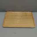 Skovtree Bamboo Tray for Serving Food, Tray for Eating and Serving Coffee, Tea, 13.0×9.1 Inch