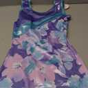HOZIY Leotards for Girls Gymnastics Kids Children Biketard Snowflake Ribbon Blue Purple Hot Pink Sparkle 160