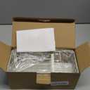 Cisily Sponge Holder for Kitchen Sink, Sink Caddy Organizer with High Brush Holder, Kitchen Countertop Organizers and Storage Essentials, Rustproof 304 Stainless Steel (Cream, 9.25)