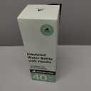 POWCAN 40 oz Insulated Water Bottle with 2-in-1 Straw and Spout Lid, Keep Cold 24H, Leak-Proof, BPA-Free, Double Wall Stainless Steel Water Bottle for Sports, Gym, Travel, and School (Mint)