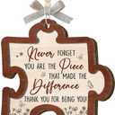 Thank You Ornament 2025 - Unique Appreciation Gifts for Coworkers, Christmas Ornaments for Nurses, Elegant Birthday Gifts for Women Sisters Aunts, Thoughtful Retirement Gift for Teachers,2 Pack