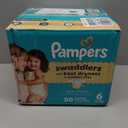 Pampers Swaddlers Diapers, Size 6 (23-44 lbs), 50 Count, Absorbent, Keeps Baby Dry and Comfortable, Skin Safe Disposable Baby Diaper 