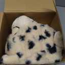 Silipull 5 Pcs Cheetah Stuffed Animals Set Large Mommy Cheetah Plush with 4 Soft Cuddly Baby Cubs in Her Tummy for Boys Girls Birthday Graduation Gifts Forest Party Decors(Sitting Style)