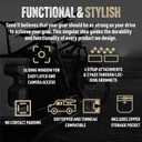 Send It. High Roller Tailgate Bike Pad V2 - Truck Accessories for Mountain Bikers, BMX, Ebikes & More (Full Size)
