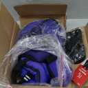 ZELUS Weighted Vest,  16lb Weight Vest with Reflective Stripe for Workout, Strength Training, Running, Fitness, Muscle Building, Weight Loss, Weightlifting, Violet(16 lb)