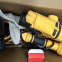 Paint Sprayer, Cosyjazz 1200W HVLP Spray Paint Gun with 5 Nozzles & 3 Spray Patterns, Adjustable Flow Control, 1400ml Container & Cleaning Tools, for House Painting, Fences, Cabinets, Walls etc.