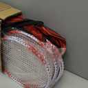 12 Pack Badminton Rackets Set Including Badminton Racquets, Nylon Shuttlecocks and Carry Bag for Outdoor Backyard Games Beginners, Standard for beginners
