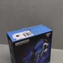 BENGOO G9000 Stereo Gaming Headset for PS4 PC Xbox One PS5 Controller, Noise Cancelling Over Ear Headphones with Mic, LED Light, 7.1 Surround Sound, Soft Memory Earmuffs for Nintendo Xbox Series X|S (Blue)