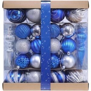 Christmas Balls for Tree Christmas Ball Ornaments  Christmas Baubles Shatterproof Christmas Tree Decorations Ball Ornaments Balls Xmas Hanging Decor Christmas Ornaments Balls