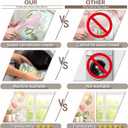 ZTHMOE Fabric 72x43inch Happy Mother's Day Photography Backdrop Gifts for Women Gold Balloons Pink Flowers Background Thanks Party Decoration Photo Banner Booth