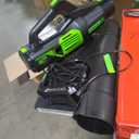 Greenworks 60V 700 CFM Brushless Leaf Blower, 5.0 Ah Battery and Rapid Charger