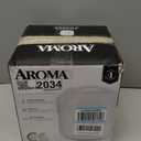 Aroma Housewares 8-Cup (Cooked) (4-Cup UNCOOKED) Digital Rice Cooker and Food Steamer (ARC-914D),White