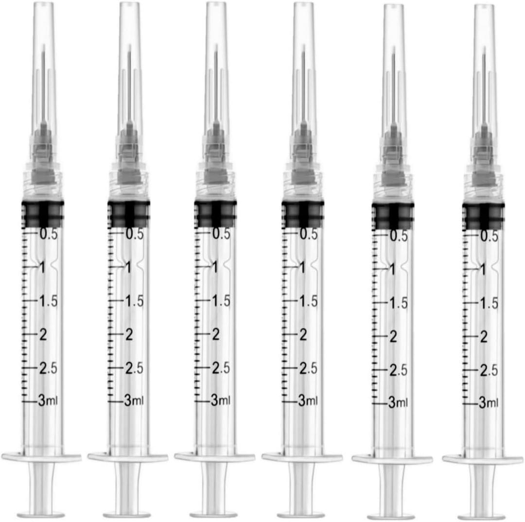 50 Pcs/Box - 22Ga 3ml Lab Dispensing Utensils, Individually Wrapped