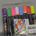 Celepen Window Chalk Markers for Cars Glass Washable, 8 Colors Jumbo Liquid Chalk Marker Pens with 10mm 3 in 1 Nib Wide Tip, Chalkboard Markers Car Window Paint Pen for Auto, Mirror, Poster