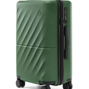 NINETYGO Carry On Suitcase, 22 Inch Carry-On Luggage with Double Spinner Wheels, Anti-Burst Zipper, Hard Case PC Suitcase Carry On, Lightweight Travel Luggage, TSA Approved (Seaweed Green, Hudson)
