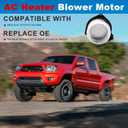 HVAC Heater Blower Motor Fan AssemblyNikimotorsport Blower Motor Compatible with 2005-2015 Toyota TacomaBlower Motor Replacement OE# 700188,87103-04044,PM9297,75846