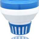Pool Chlorine Floater, 7.5" Large Floating Chlorine Dispenser, Optimal Pool with Adjustable Release for Indoor & Outdoor Swimming Pool Hot Tub
