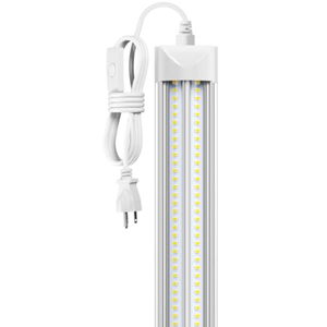 LED Grow 'Shop Lights,Super Bright 19500LM 5000K 8FT Led Shop Light, Linkable 2FT 14W Garage Ceiling Lights for Garage Ceiling Workshop Warehouse