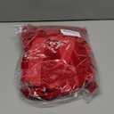 8 Pcs 31.5" x 9.8" Large Red Velvet Christmas Swag Wreath Bows, Rustic Velvet Staircase Fireplace Bow, Vintage Christmas Tree Topper Ribbon Bow Ornaments for Xmas Tree Garland Home Holiday Party Decor