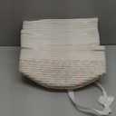 OrganiHaus Set of 3 Woven Storage Baskets for Shelves, Decorative Organizer Bins for Closet & Bathroom, Multipurpose Home Organization Baskets, Toy Storage Basket - Rainbow Stitches 15x9x10 inches