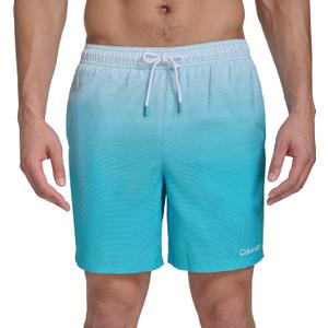Calvin Klein Men's Volley Quick Dry Lightweight Swim Trunk, Large