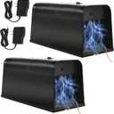 2026 Upgraded Electric Mice Trap Rat Traps Electronic Mouse Traps Zapper, High Voltage No-Touch Rodent Zapper Indoor for Home, Living Rooms, Kitchens, Garages, Reusable Rat Trap Electric Shock(2Pack)