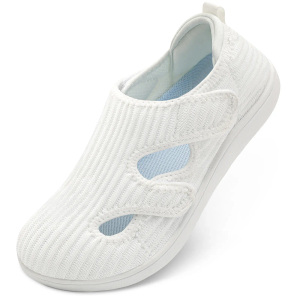 LeIsfIt Diabetic Shoes for Women Adjustable Extra Wide
Size 38