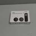 NURSAL Wireless TENS Unit Muscle Stimulator, Dual Host TENS EMS Machine for Pain Relief, 18 Modes 20 Intensity Remote Control Pulse Physical Electrotherapy for Back Shoulder Pain (2 Pads) (Black)